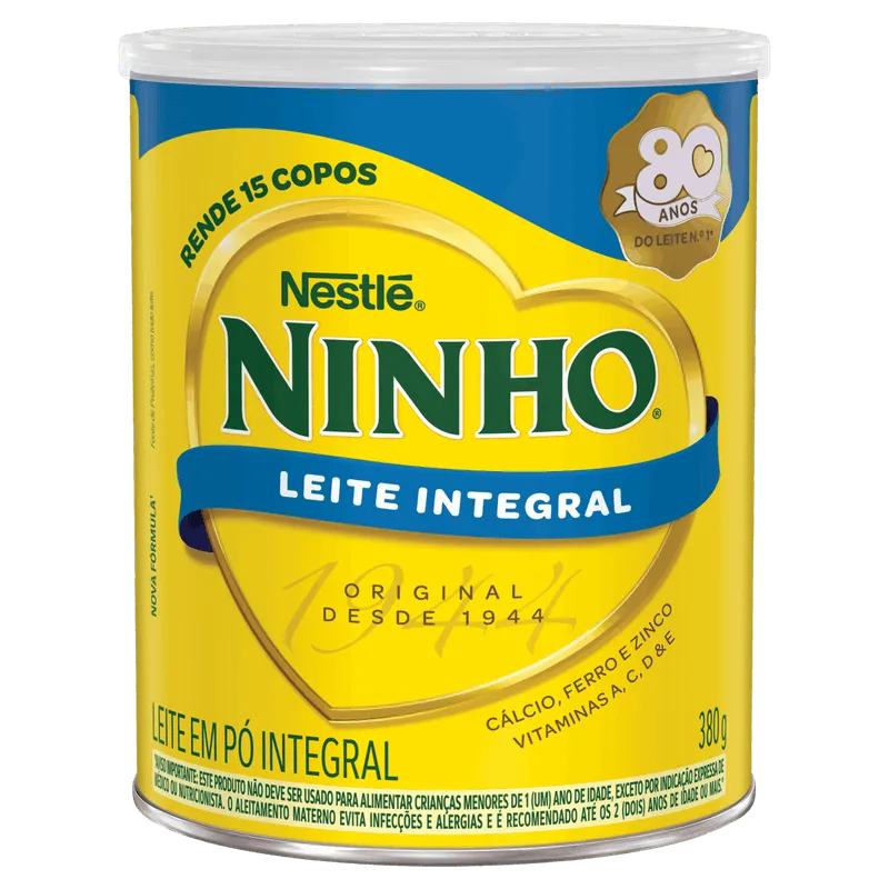 Leite em Pó Ninho Integral 380g